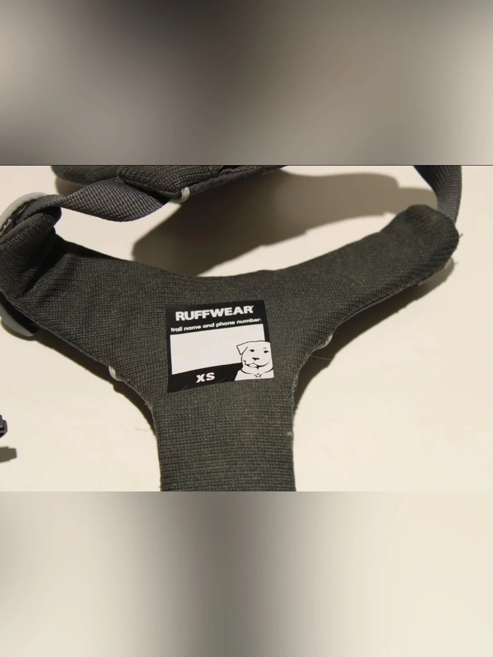 Ruffwear Dog Harness XS Extra Small Reflective Adjustable Unisex Dual Leash Clip